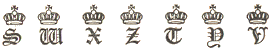 S W X Z T Y V