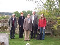From left to right: Roy Jones · Maarit Kivilo · Bernard Masterman · Simon Edwards · Hillary Stevens