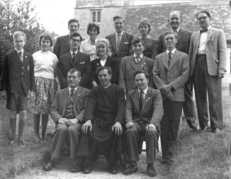 John Harvey, Anne Green, John Walker, Julia Chandler, Clifford Dunkley, Ralph Porter · Garth Porter, Margaret Cozier, Fred Smith, Helen Williams, Noel Deam, Andrew Dunkley · Alec Gammon, Revd Paul Rimmer & Roy Jones