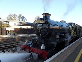 While at Oxford railway station. Photo by Paul Lucas
